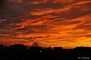 夕焼け空